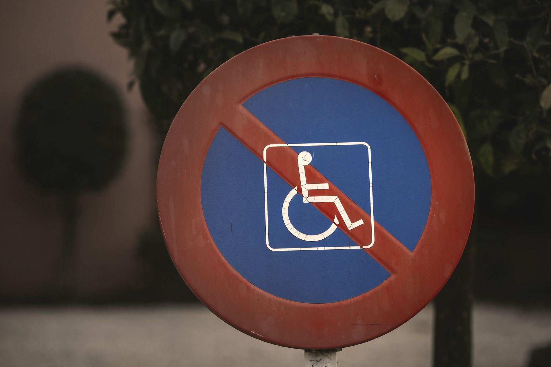 تابلو برای افراد دارای معلولیت